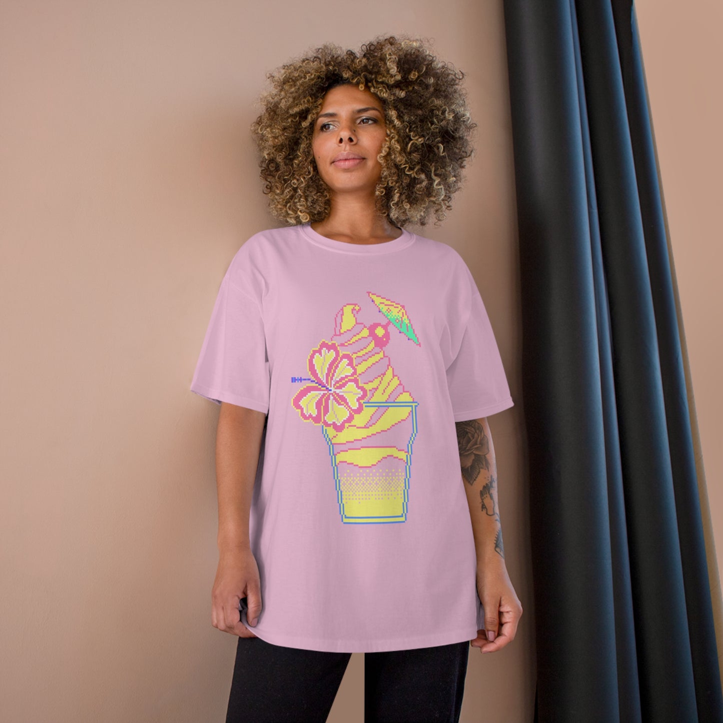 Champion Pixel Art Dole Whip Pixel T-Shirt