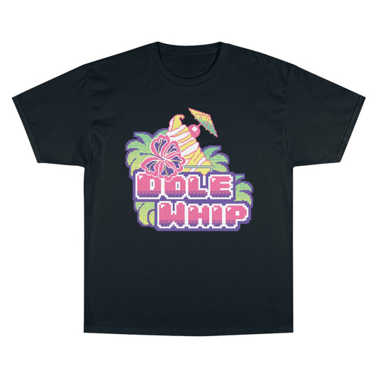 Champion Pixel Art Dole Whip Logo T-Shirt