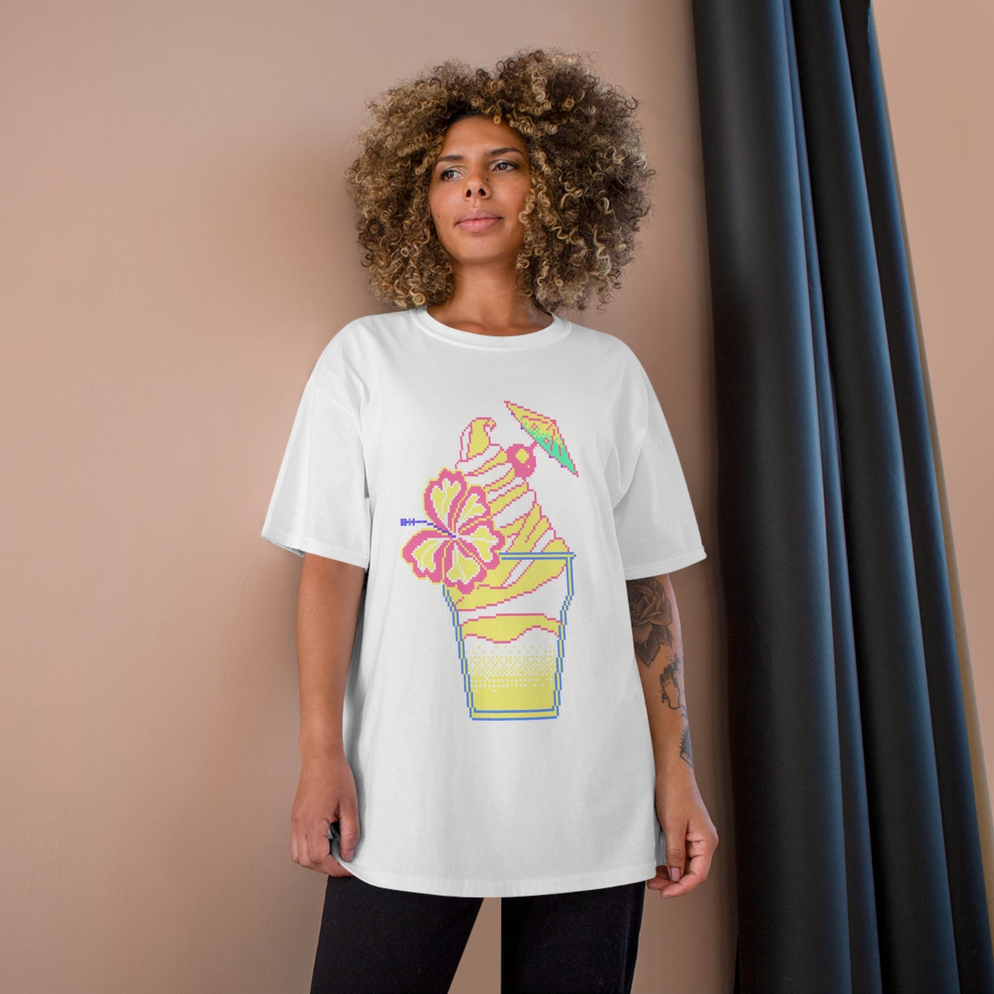 Champion Pixel Art Dole Whip Pixel T-Shirt