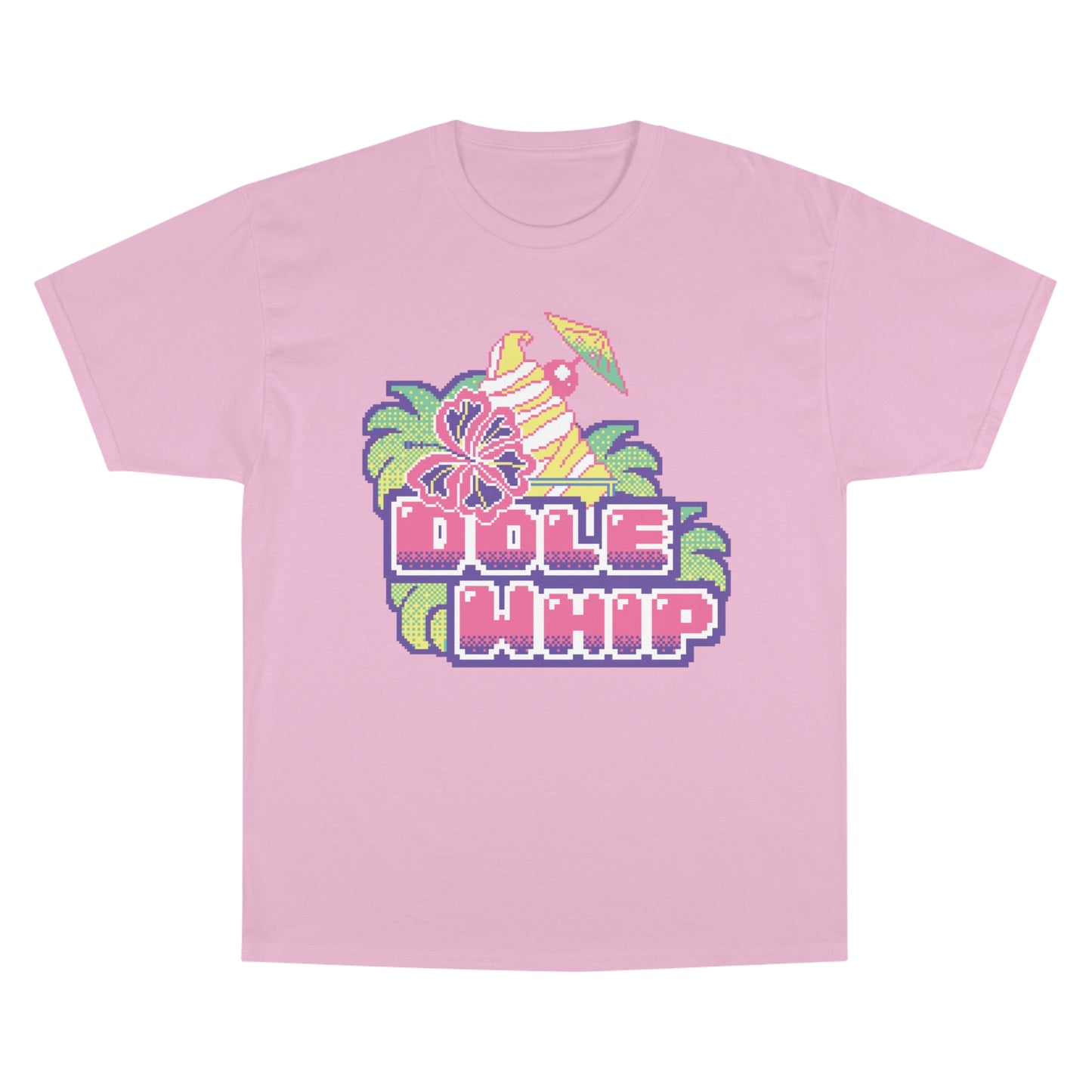 Champion Pixel Art Dole Whip Logo T-Shirt